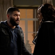 Huck (Guillermo Diaz) and Olivia (Kerry Washington) plot to kill Papa Pope. (Kelsey McNealABC)
